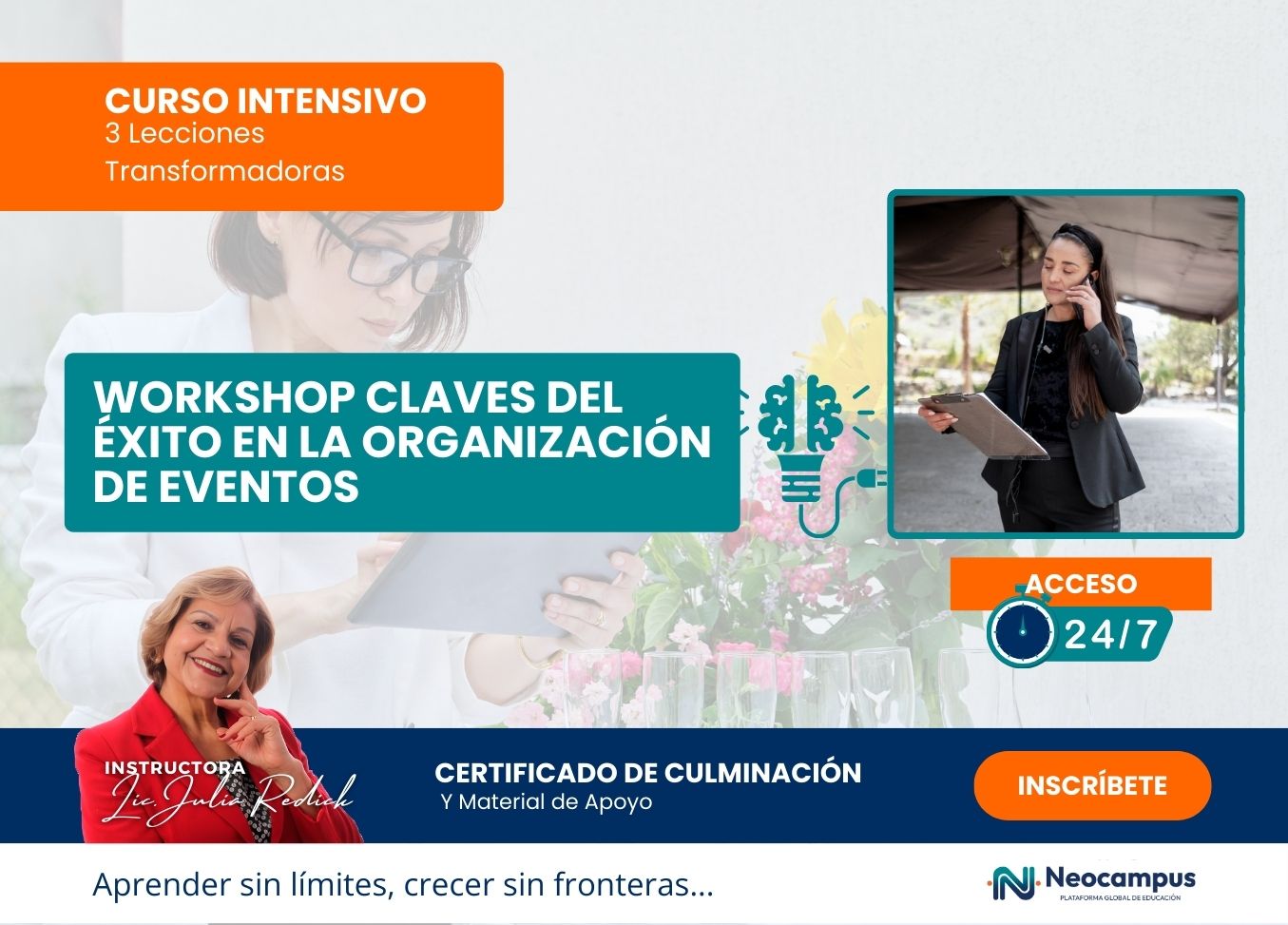 Workshop Claves del Éxito en la Organización de Eventos
